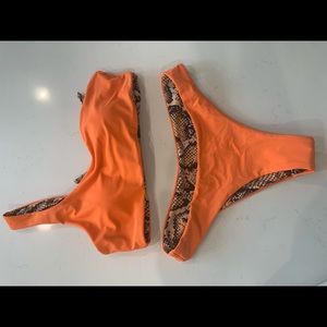 One strap interchangeable bikini